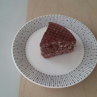 低糖質おやつ☆レア風お豆腐ココアケーキ